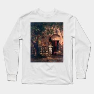 Sunlight and Shadow by Albert Bierstadt Long Sleeve T-Shirt